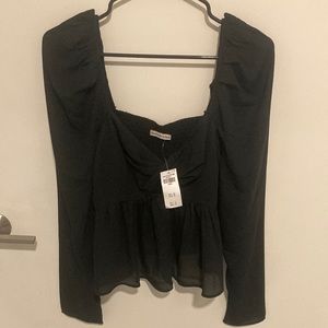 Cute black Abercrombie top